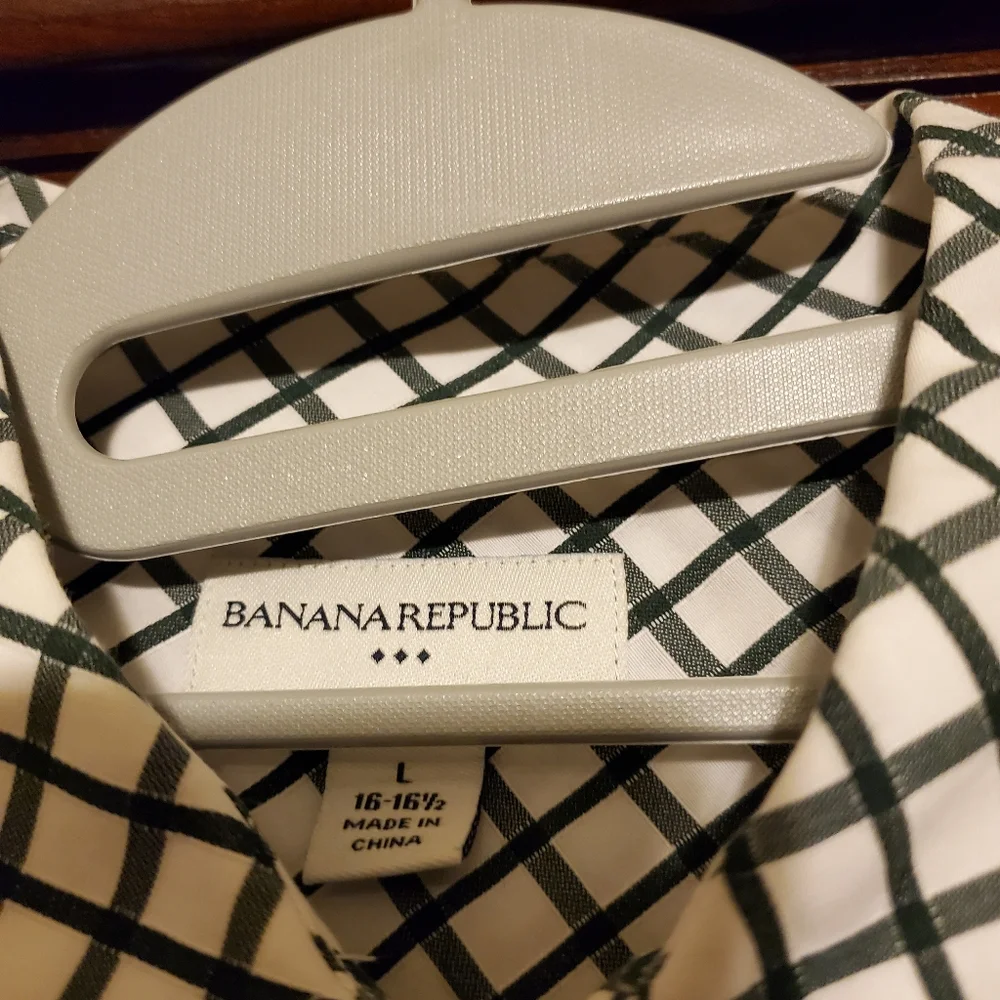 Banana Republic 16-16 1/2 Dress‎ Shirt